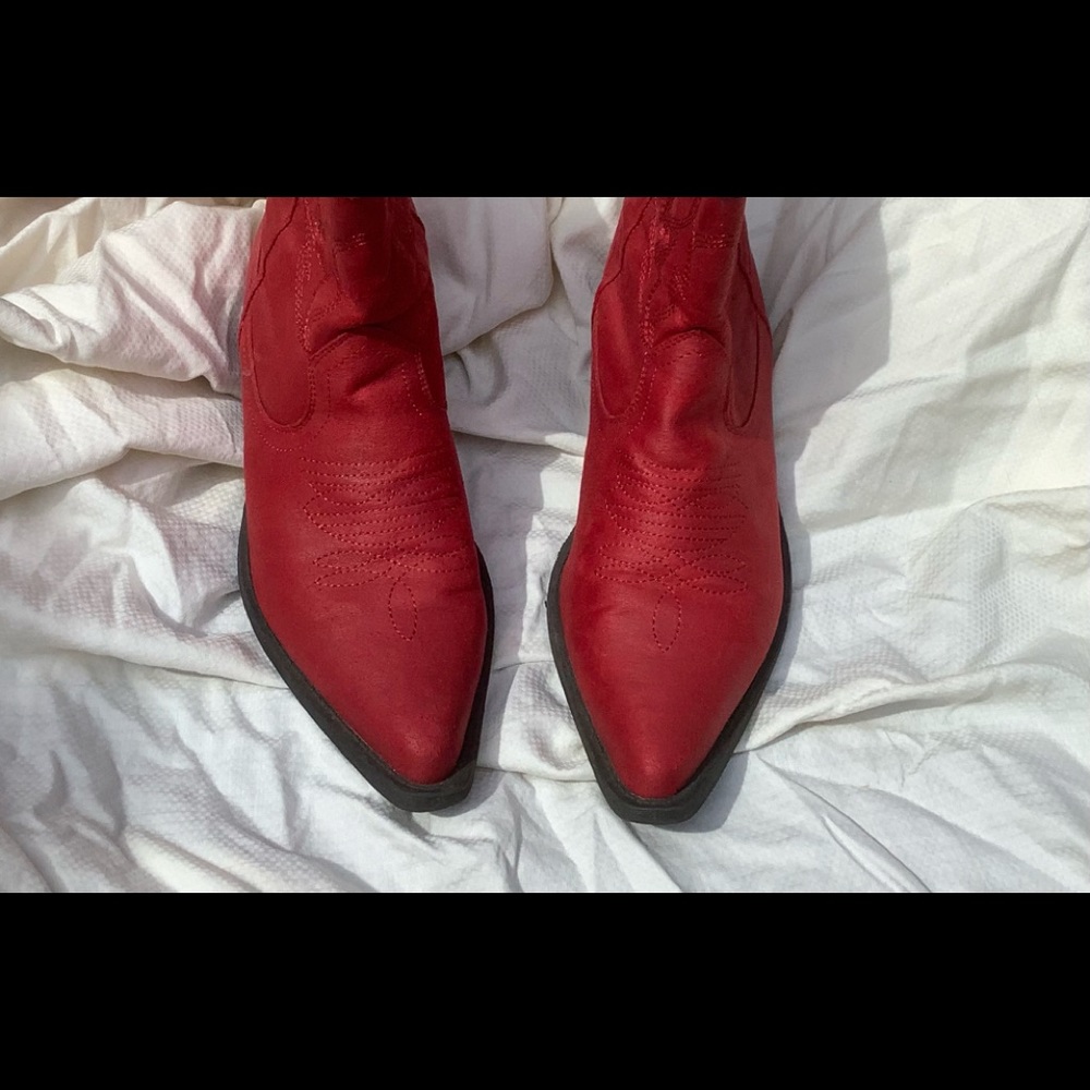 Red Cowgirl Boots